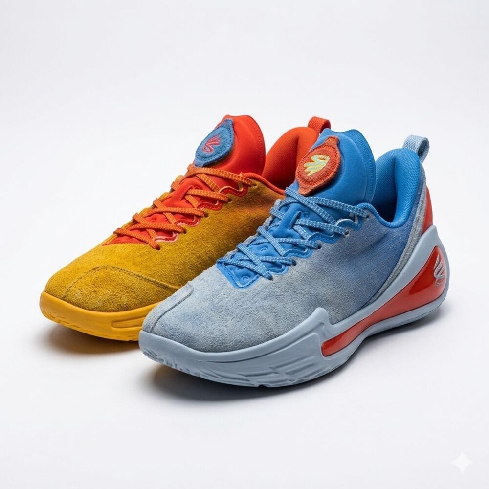 Under Armour Curry 11 Dub Nation Mismatch Suede Men’s 8 / Women’s 9.5